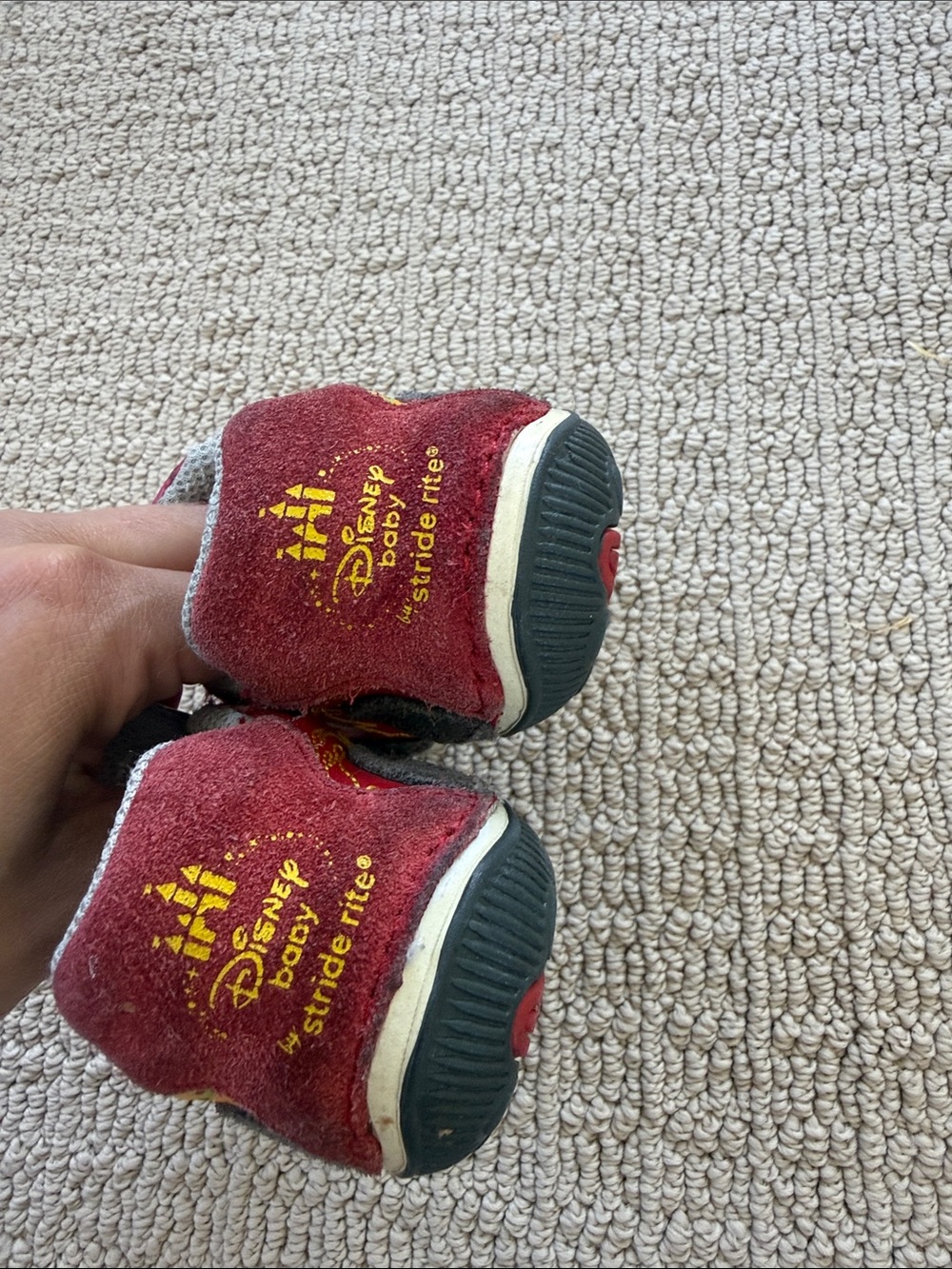 Stride Rite Red Lightning Car Velcro Kids Sneakers - Picture 3 of 7